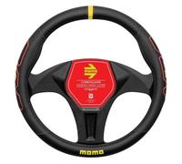 Momo Housse de Volant Profile Noir-Rouge M 38-39CM