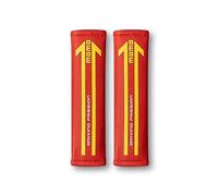 MOMO JEU DE COUSSINS DE CEINTURE DE SÉCURITÉ POUR VOITURE ROUGE MAT | MOMLSHPE4CR
