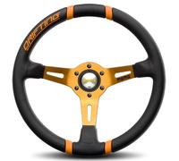 momo Lenkrad Driften BLK/Orange 350