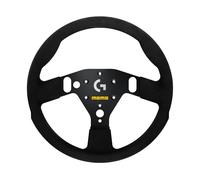 MOMO Motorsport SIM GT 320 Racing Wheel - Manette de jeu professionnelle de 32,6 cm, design italien fabriqué à la main, compatible avec le hub Logitech G RS, poignée en microfibre de qualité