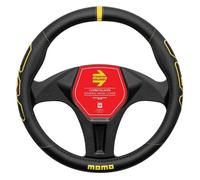 Momo Refial Couvre-volant Profile noir/coutures jaunes 38-39 cm