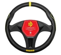 Momo Refial Couvre-Volant Supergrip Noir/Jaune 36,5-37,9 cm
