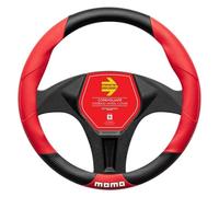 Momo Refial Couvre-Volant Tuning Noir/Rouge 36,5-37,9 cm