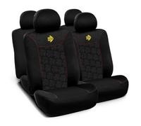 Momo Refial Série complète Housses de siège Young Noir/Rouge