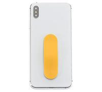 MOMO STICK - L'original! Support pour téléphone Portable et poignée pour Smartphones et tablettes- téléphone Portable Bague pour iPhone Samsung Huawei (série Mate - Jaune)