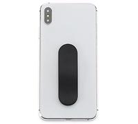 MOMO STICK - L'original! Support pour téléphone Portable et poignée pour Smartphones et tablettes- téléphone Portable Bague pour iPhone Samsung Huawei (Série Matt - Noir)