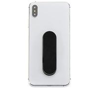 MOMO STICK - L'original! Support pour téléphone Portable et poignée pour Smartphones- téléphone Portable Bague pour iPhone Samsung Huawei (Série Suede - Noir)