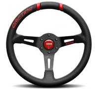 VOLANTE MOMO DRIFTING 330 NEGRO-ROJO