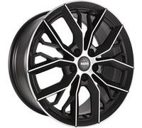 Momo Racing Jantes Massimo pour Maserati Grecale 8x18 5x110 Noir Mat Poli 9I4