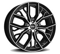 JANTES ROUES MOMO MASSIMO POUR MASERATI GRECALE 8X18 5X110 MATT BLACK POLIS 9I4