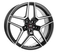 JANTES ROUES MOMO RF-06 POUR INFINITI Q30 9X20 5X112 MATT BLACK POLISHED PPK