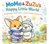 MoMo & ZuZu’s Happy Little World Coloring Book: Simple Joys, Kind Hearts, and Everyday Adventures for Kids Ages 3-8
