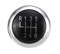 MOMOALA 6 Speed Gear Shift Bouton Cap Chrome Badge Emblème Garniture pour VW Passat B6 B7 CC