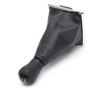 MOMOALA AAlamor 5 Speed Gear Shift Bouton Stick Levier Gear Shift Cover pour Ford Focus MK II 05-08 - Noir