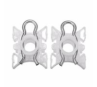 MOMOALA Paire Blanc Fenêtre Lift Régulateur Slider Clips #51321938884 pour BMW 3 Série E36 E93