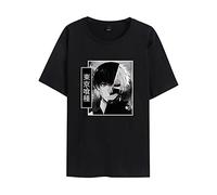 Momobuyi T-Shirt Tokyo Ghoul Anime Japonais Kaneki Ken T-Shirt à Manches Courtes été décontracté col Rond Hauts pour Hommes Femmes