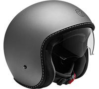 MOMODESIGN, Casque Jet Moto FGTR Eagle, Gris Mat, L