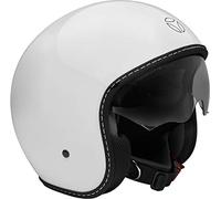 MOMODESIGN, Casque Jet Moto FGTR Eagle, Ivoire Brillant, M
