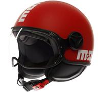 Momodesign FGTR Classic Candy, casque ouvert M Mat Rouge/Blanc Mat Rouge/Blanc