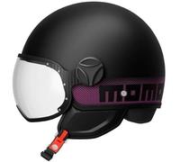 MOMODESIGN FGTR Classic E2206 Stripes Matt Black/Fuchsia M