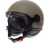 MOMO DESIGN CASQUE FGTR CLASSIC FLIP - XS - CASQUE FGTR CLASSIC FLIP - GRIS/VERT