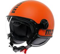 Momodesign FGTR Classic Mono S26, casque ouvert M Mat Orange/Noir Mat Orange/Noir