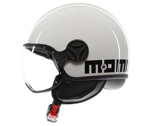 MOMODESIGN Momo Design FGTR Classic Casque Jet Blanc/Noir 59 unisex