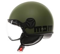 MOMODESIGN Momo Design FGTR Classic Casque Jet Mat/Vert/Noir 59 unisex
