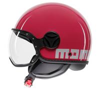 MOMODESIGN Momo Design FGTR Classic Casque Jet Rose/Blanc 59 femme