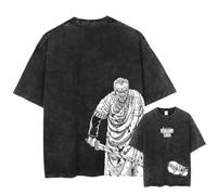 momogut Anime Vinland Thors Saga T-Shirt Unisexe Rétro Décontracté Thorfinn Cosplay
