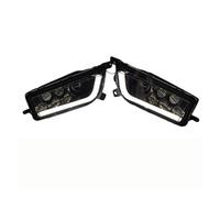 MOMOHCHGBT Ensemble De Phare POUR POLARIS GENERAL 1000 2016-2017 KIT DE PHARES HALO À LED NOIRS Phares Avant