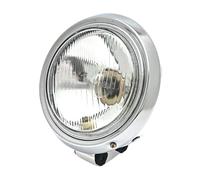 MOMOHCHGBT Ensemble De Phare Pour Steed VLX 400 Pour Shadow 600 Pour Magna 250 DC 12V Phare Avant Universel Chromé Pour Moto Compatible Avec Phares Avant