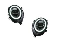 MOMOHCHGBT Feux Antibrouillard Pour Mini Pour Clubman F55 F56 2014-2019 Mise À Niveau 23 Style Lentille De Projecteur Ensemble De Phares De Voiture Phares Avant À LED Phares LED