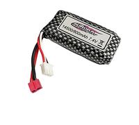 Momola 2020 Nouvelle Mise à Niveau 7.4V 500mAh Batterie Rechargeable Li-ION-Fe 1/16 9136 Voiture 4 Roues Motrices Camion