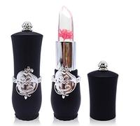 Momola Magic changement de température couleur cristal gelée rouge à lèvres beauté brillant fleur Baume maquillage (A)