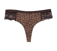 Momolaa Culotte de regle ado Lettre personnalisée Logo Taille Basse rayé Tangas No Show Bikini Tongs personnalisées Femmes sous-vêtements Culottes Coton String Culotte de regle ado