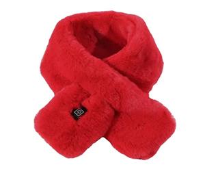 Momolaa Écharpe chauffante Intelligente USB Chauffage électrique écharpe Chaude Protection du Cou Hiver Froid écharpe Chaude 1 pièces écharpe Chaude Cadeaux De Cheval pour Les Femmes (C, One Size)