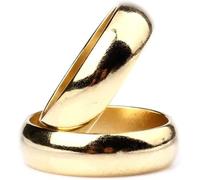 MOMOMAGE Bague magnétique bombée dorée PK Ring PK Ring Accessoire pour Magicien gros plan Gimmick (18 mm)