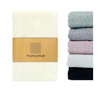 MOMOMUS Jeté Multiusage, Couvre Canapé 2-3 Places, 170 x 260 cm, Écru | plaid canapé grande taille pour 2-3 places, aussi en couvre-lit pour lits de 80-105 cm