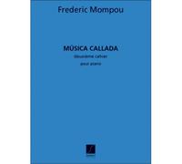 Partitions classique SALABERT MOMPOU - MUSICA CALLADA 2EME CAHIER - PIANO Piano