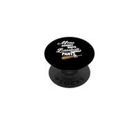 Moms Against White Baseball Pants - Baseball Season Mom PopSockets PopGrip Adhésif