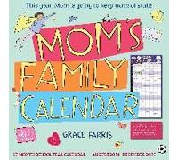 Mom's Family Wall Calendar 2024-2025