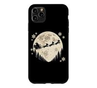 Moms Moon Santa Reindeer Cardigan Blue Merle Corgi Christmas Coque pour iPhone 11 Pro Max