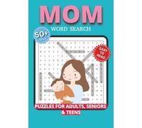 Moms Word Search Puzzle Book: Word Searches with Easy to Read Print for Busy Moms | Focus on Home, Love, Children, and more | 6x9 inches, 110 pages | ... ... Great for Stress Relief and Quiet Moments