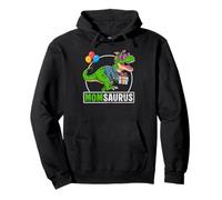 Momsaurus T-Rex Dinosaure Maman Saurus Assorti Famille Sweat à Capuche