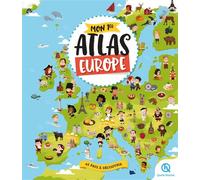 Mon 1er Atlas de l'Europe (2nde Ed) - Margot Boutges - Quelle Histoire - cartonné - Document jeunesse