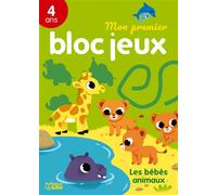 Mon 1er bloc jeux- bebes anima - Léa Fabre - Lito - broché - Livre-jeu