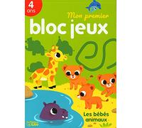 MON 1ER BLOC JEUX- LES BEBES ANIMAUX - Dès 4 ans