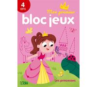 Mon 1er bloc jeux- princesses - Elisa Venturini - Lito - broché - Livre-jeu