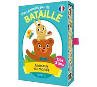 Auzou – Jeu de bataille Mon 1er – Animaux du monde